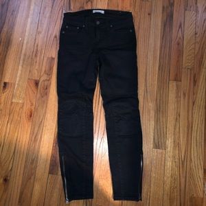 Madewell Black Skinny Skinny Jeans Sz 26